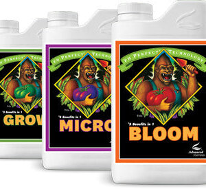 Kit Nutrienti Base pH Perfect | Sistema 3 Parti Grow Micro Bloom - Advanced Nutrients