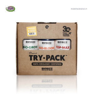 Try·Pack Indoor BioBizz | Kit Starter di 3 Fertilizzanti Biologici