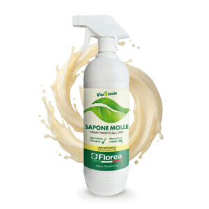 Florea Sapone Molle Spray Pronto all'Uso 750ml | Insetticida Naturale al Sapone Potassico